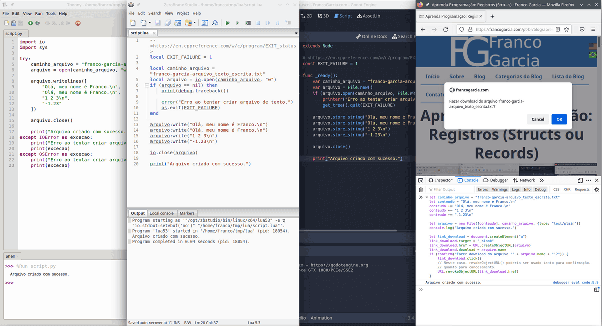 Learn Programming: Files and Serialization (Marshalling) · Franco Garcia