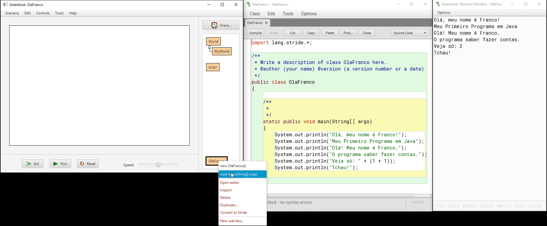 Não consigo executar o programa pelo cmd, Java JRE e JDK: compile e  execute o seu programa