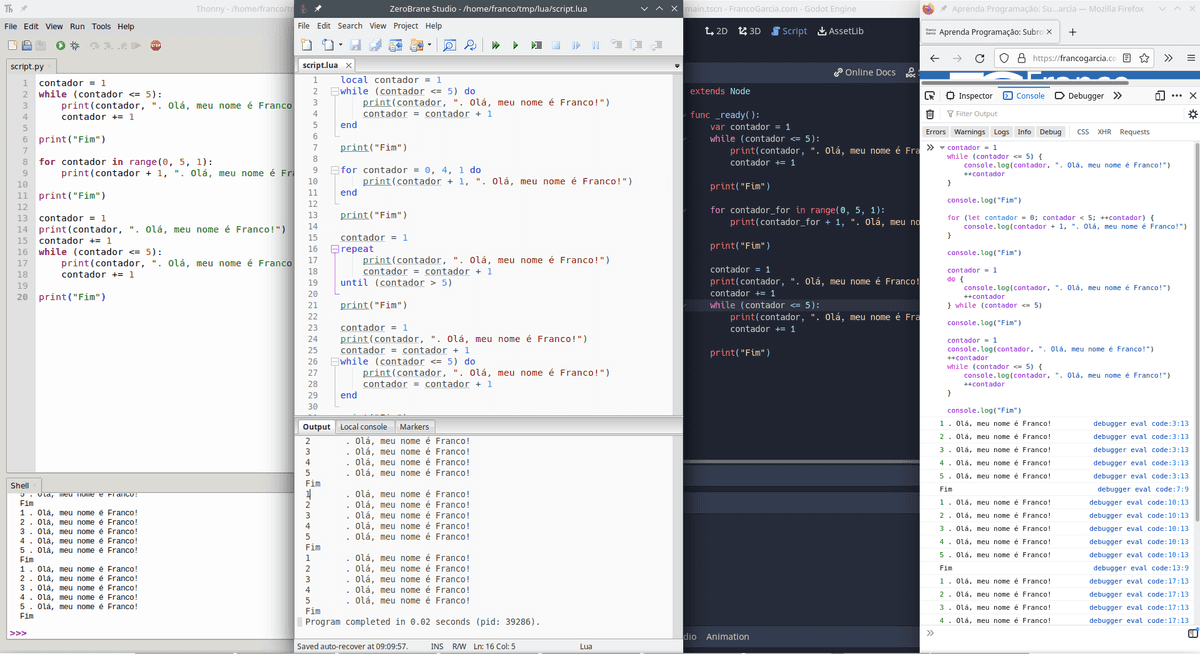 Replicar jogo Termo, Python: começando com a linguagem